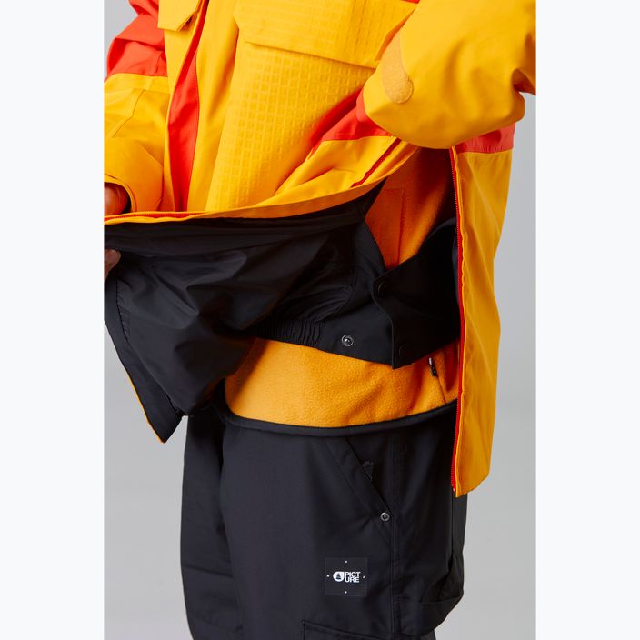 Picture Anton men's ski jacket 20/20 yellow MVT394-C 10