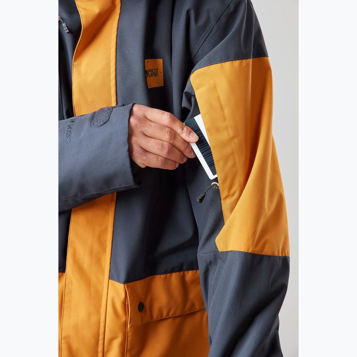 Picture Fines men's ski jacket 10/10 navy blue MVT398-A 8