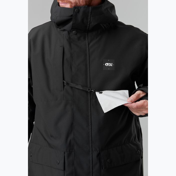 Picture Fines men's ski jacket 10/10 black MVT398-C 8