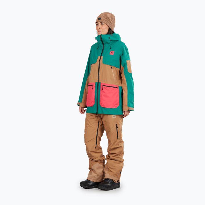 Picture Haakon women's ski jacket 20/20 green WVT262-A 2