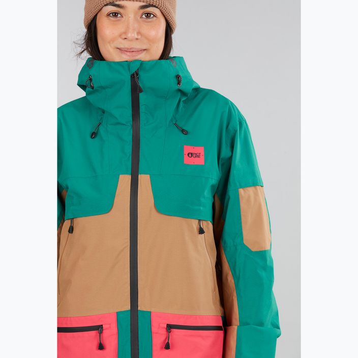 Picture Haakon women's ski jacket 20/20 green WVT262-A 5