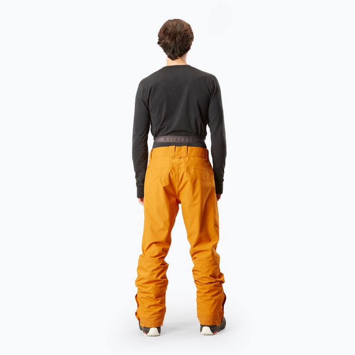 Men's Picture Object 20/20 camel ski trousers 3