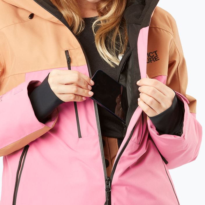 Women's Picture Exa 20/20 cashmere rose ski jacket 5