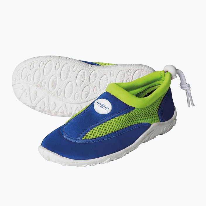 Aqualung Cancun children's water shoes navy blue and green FJ025423135 10
