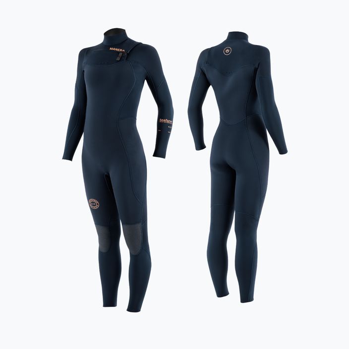 Women's MANERA Seafarer 4/3 mm navy blue 22221 wetsuit