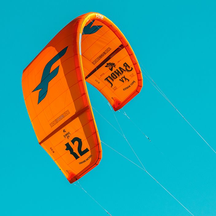 F-ONE Bandit XV kite kitesurfing orange 77221-0101-B-7 5