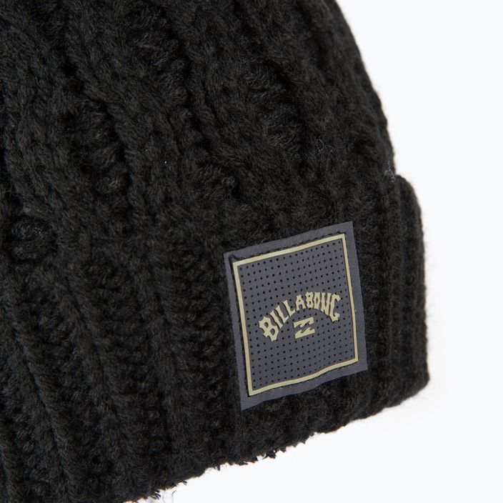 Women's winter hat Billabong Good Vibes black 3