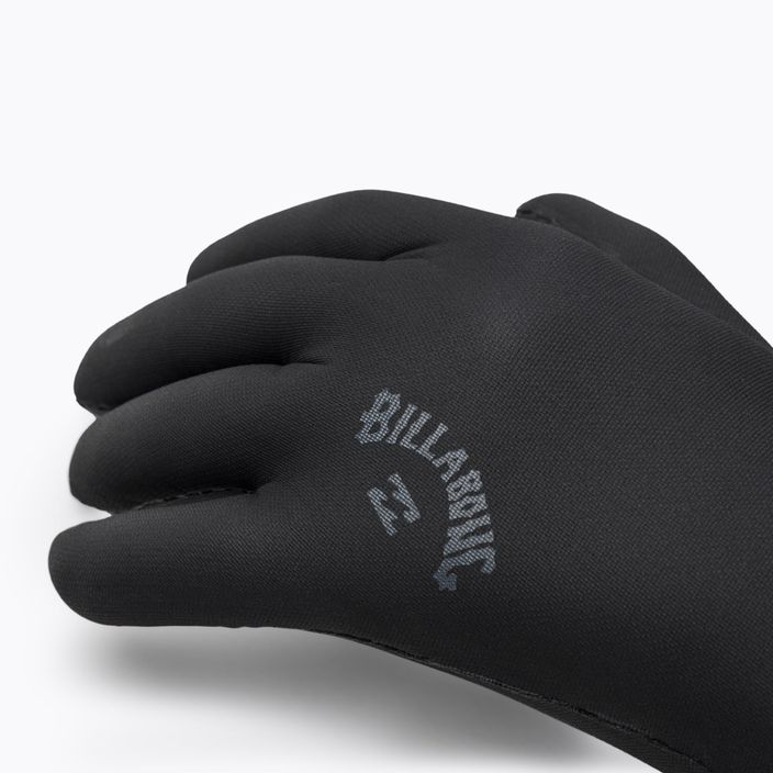 Men's neoprene gloves Billabong 3 Absolute black 4