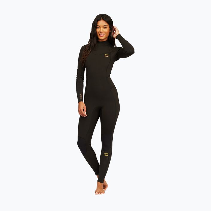 Women's wetsuit Billabong 4/3 Synergy BZ Full black tie dye 6