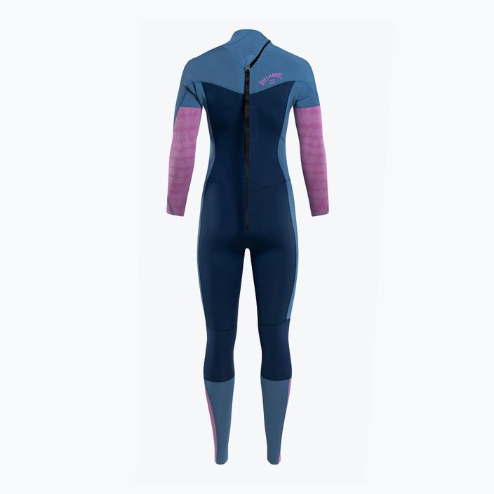 Women's wetsuit Billabong 4/3 Synergy BZ Full river 3