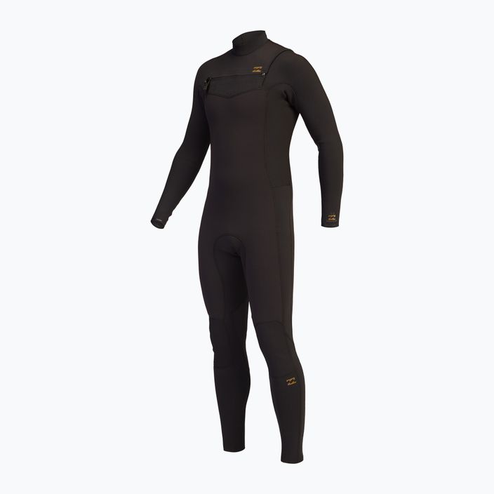 Men's wetsuit Billabong 4/3 Revolution L/SL black clay