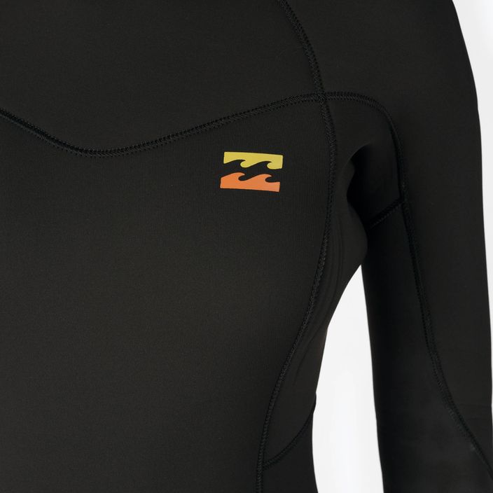Women's wetsuit Billabong 5/4 Synergy CZ J black tie dye 3