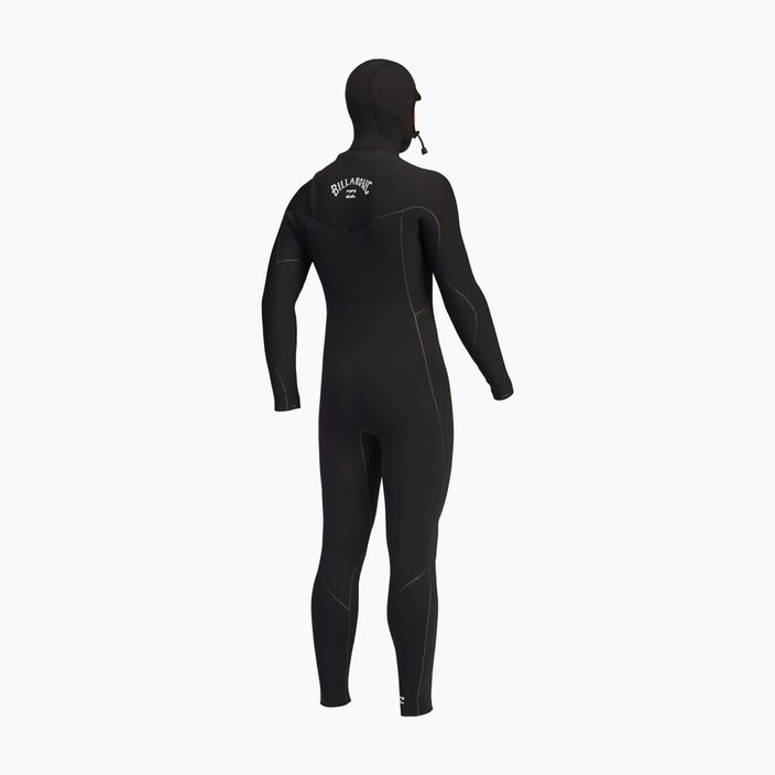 Men's wetsuit Billabong 5/4 Furnace Hooded CZ Full black 9