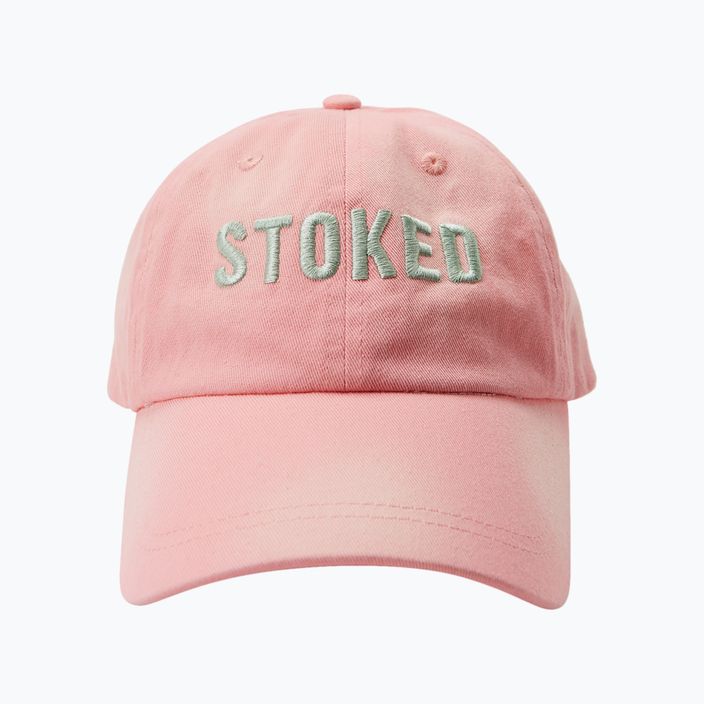 Women's baseball cap Billabong Stacked pink sunset 7