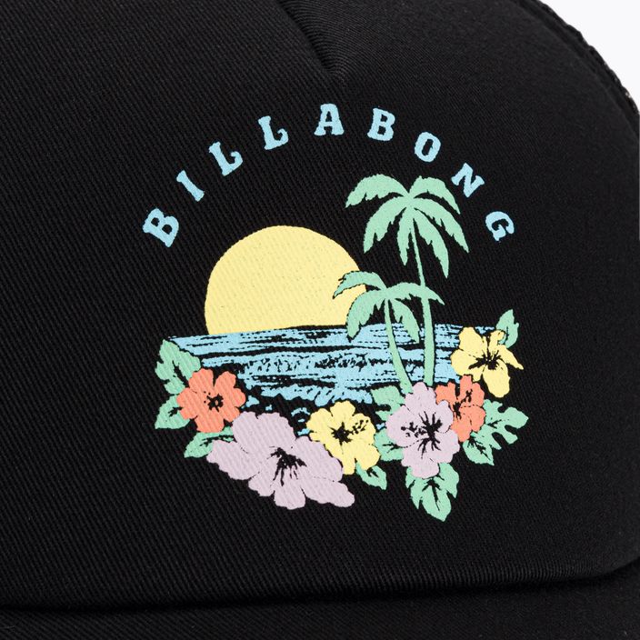 Women's baseball cap Billabong Aloha Forever black/green 5