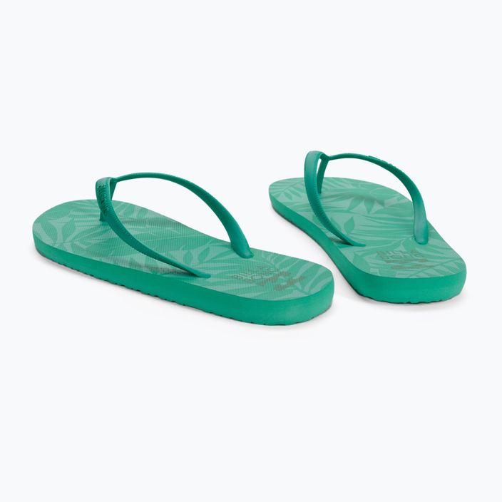 Women's flip flops Billabong Dama tropical green 3