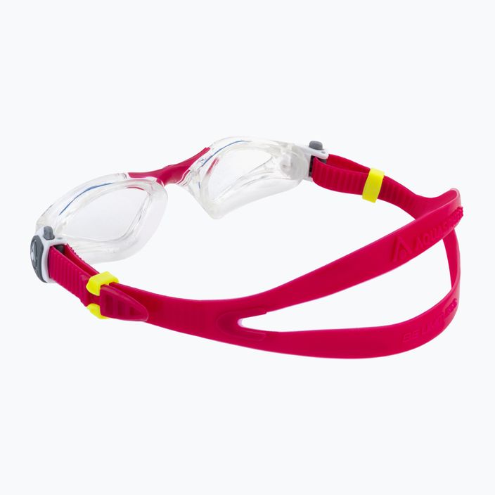 Aquasphere Kayenne transparent/raspberry/clear children's swimming goggles EP2970016LC 4