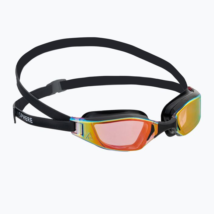 Aquasphere Xceed black/black/mirror red swimming goggles EP3030101LMR