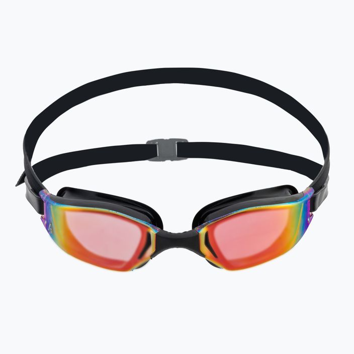 Aquasphere Xceed black/black/mirror red swimming goggles EP3030101LMR 2