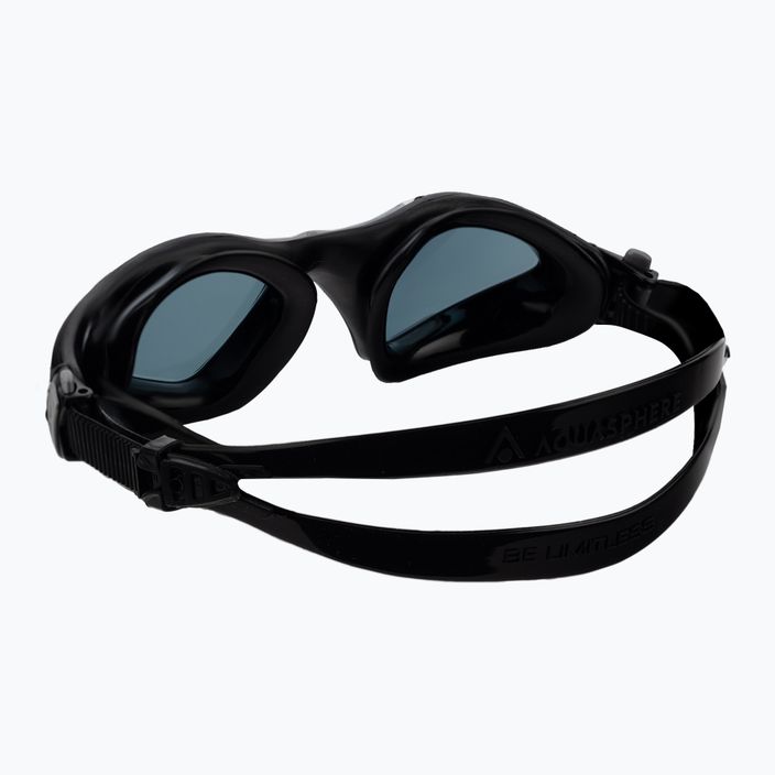 Aquasphere Kayenne black/silver/dark swimming goggles EP2960115LD 4