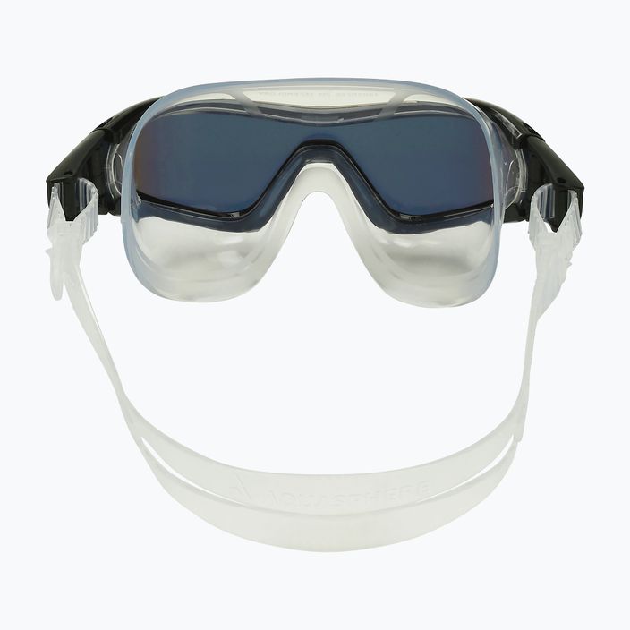 Aquasphere Vista Pro transparent/gold titanium/mirror gold swimming mask MS5040101LMG 5