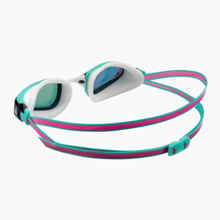 Aquasphere Fastlane pink/turquoise/mirror pink swimming goggles EP2990243LMP 4