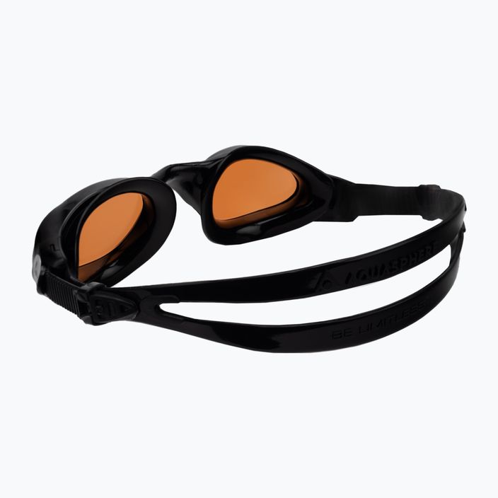 Aquasphere Kaiman black/black/amber swimming goggles EP3000101LA 4