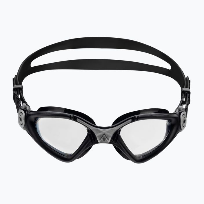 Aquasphere Kayenne black/silver/clear swim goggles EP2960115LC 2