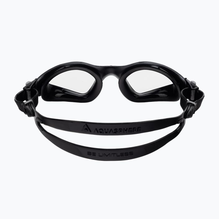 Aquasphere Kayenne black/silver/clear swim goggles EP2960115LC 5