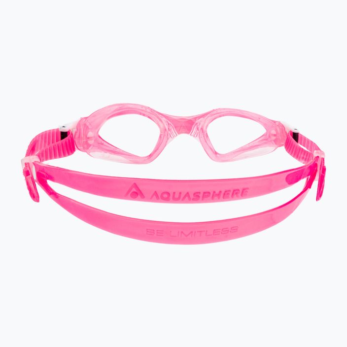 Aquasphere Kayenne pink/white/clear children's swimming goggles EP3010209LC 5