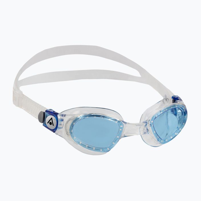 Aquasphere Mako 2 transparent/blue/blue swim goggles EP3080040LB