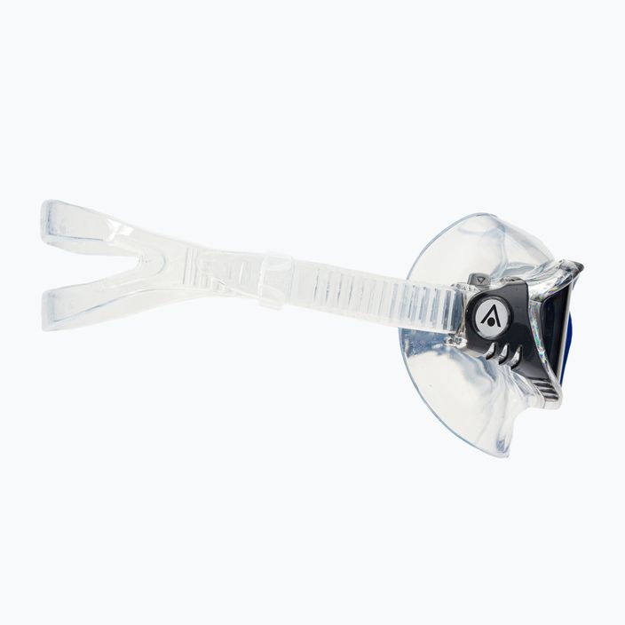 Aquasphere Vista transparent/dark gray/ mirror smoke swim mask MS5050012LD 3