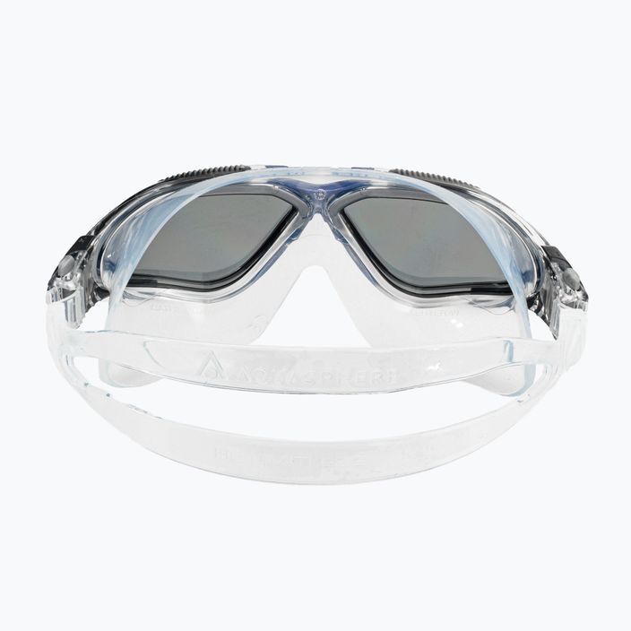 Aquasphere Vista transparent/dark gray/ mirror smoke swim mask MS5050012LD 5