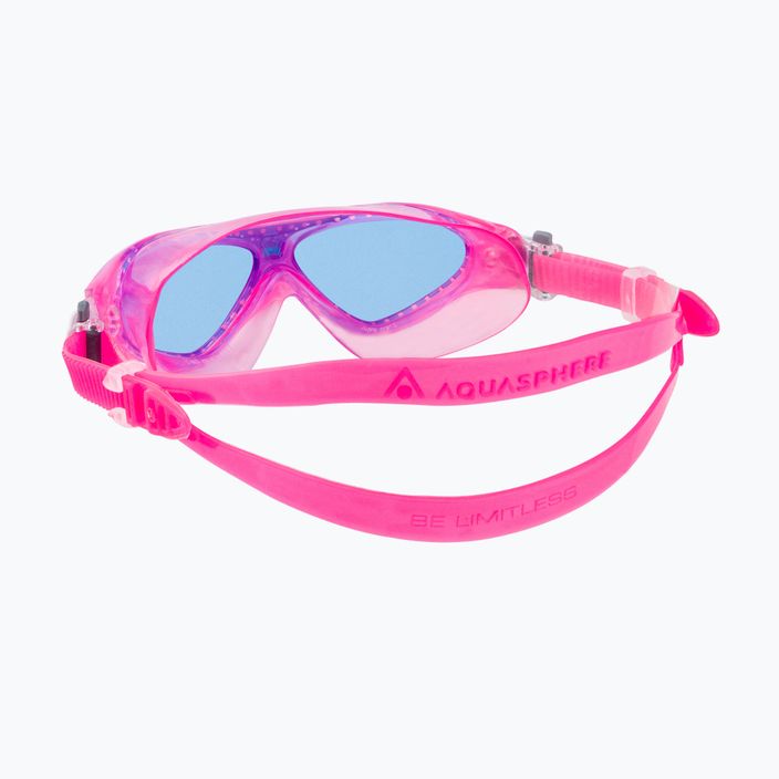 Aquasphere Vista children's swim mask pink/white/blue MS5080209LB 4