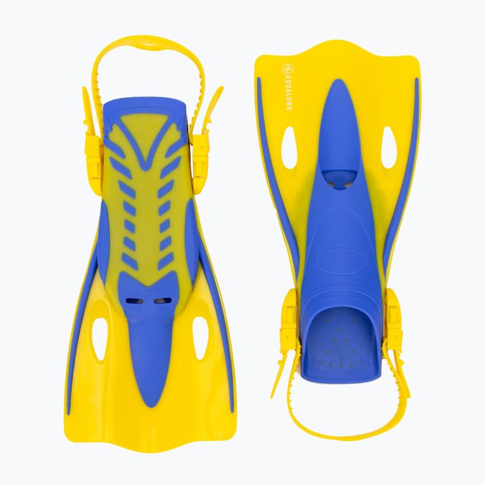 Aqualung Hero children's snorkel kit yellow and blue SV1160740SM 8