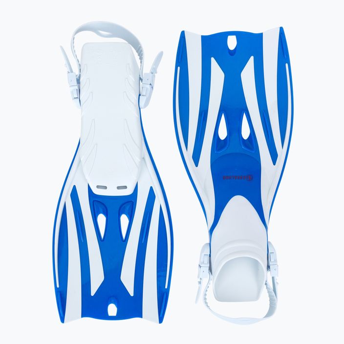 Aqualung Fizz blue and white diving fins FA3614009SM 2