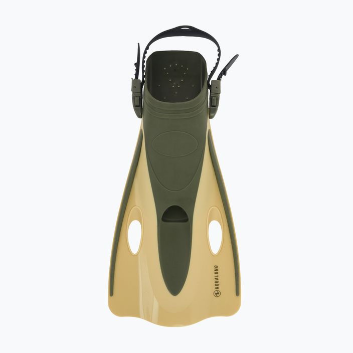 Aqualung Twister brown and green diving fins FA3649896SM 5
