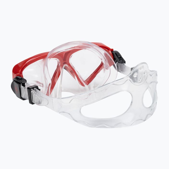 Aqualung Saturn Combo snorkel kit red SC3980006 4