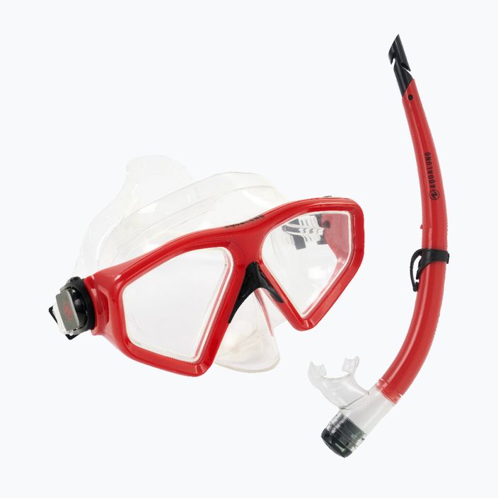 Aqualung Saturn Combo snorkel kit red SC3980006 9