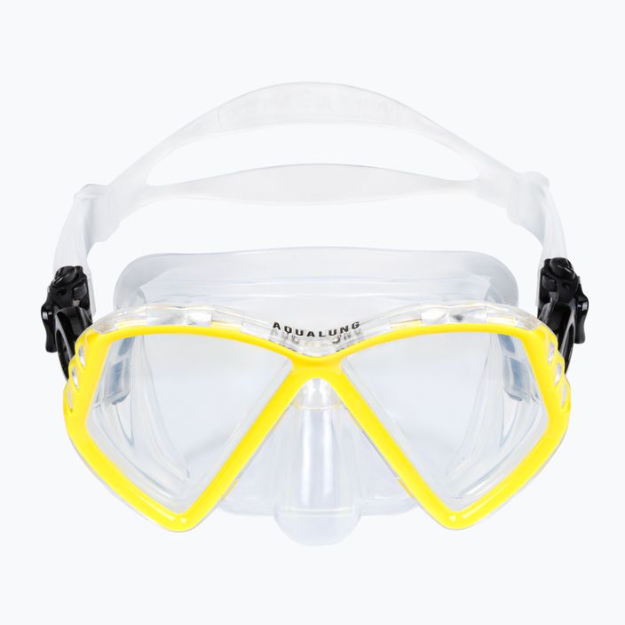 Aqualung Cub Combo children's snorkel kit yellow SC3990007 3