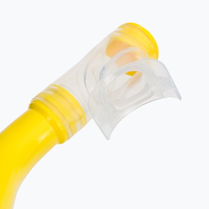 Aqualung Cub Combo children's snorkel kit yellow SC3990007 8