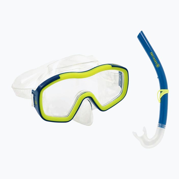 Aqualung Raccon Combo blue/yellow dive set SC4000007 10