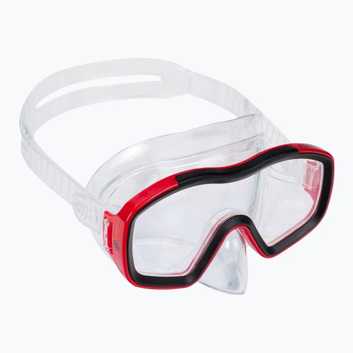 Aqualung Raccon Combo children's snorkel kit red/black SC4000098 2