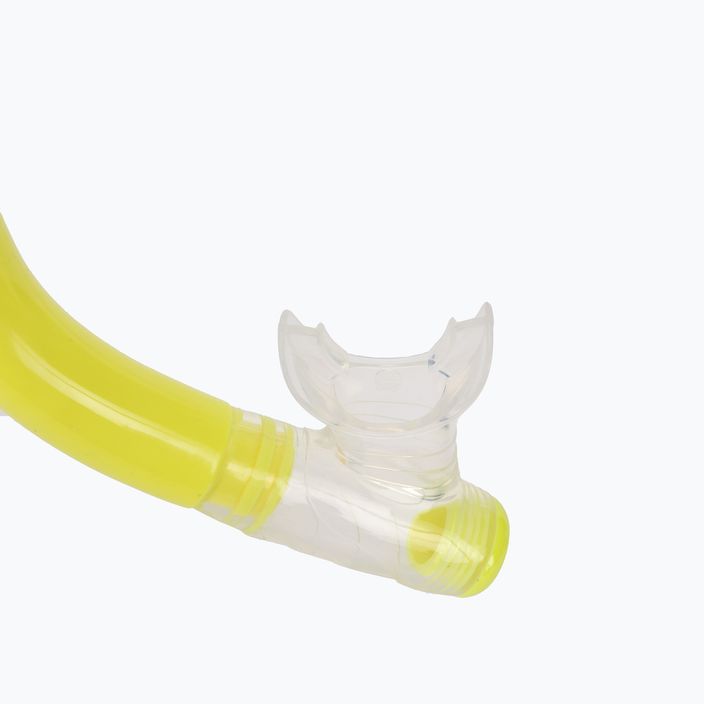 Aqualung Pike yellow/petrol snorkel 3