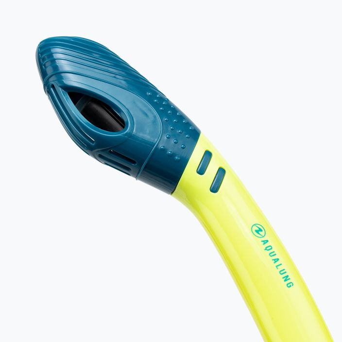 Aqualung Gobi Dry snorkel yellow-blue SN3060798 2