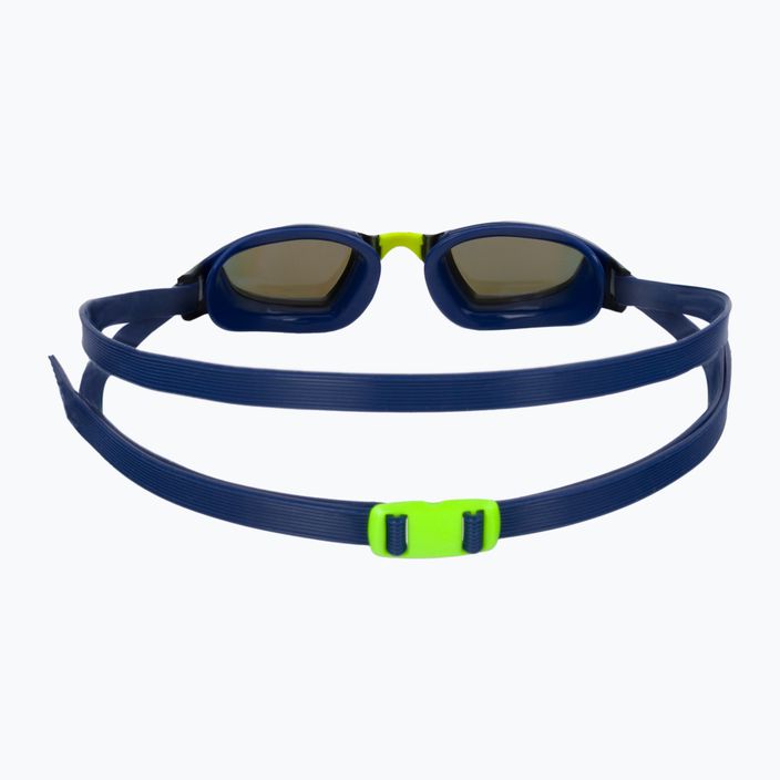 Aquasphere Xceed swim goggles navy blue/navy blue/mirror blue EP3030404LMB 5