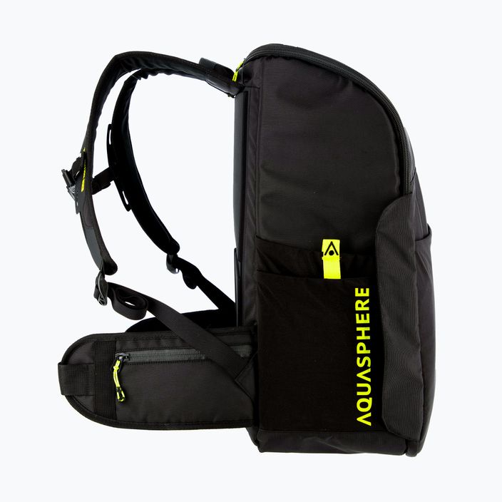AquaSphere Transition 35 l black/bright yellow backpack 6