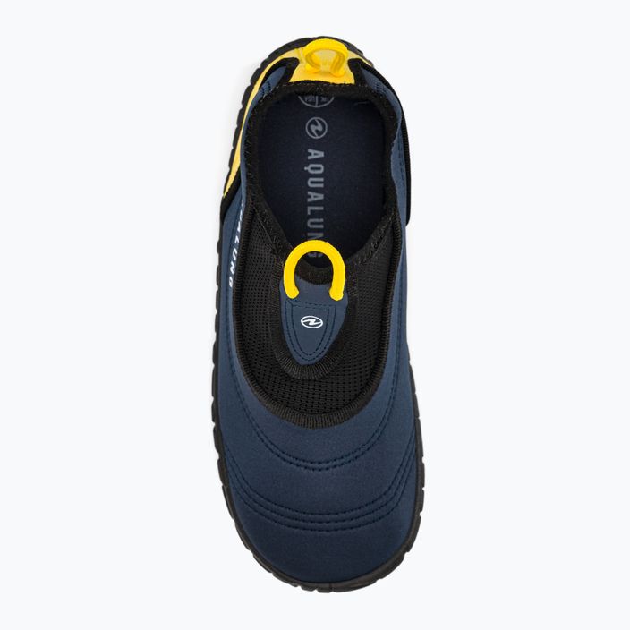 Aqualung Beachwalker Xp navy blue and yellow water shoes FM15004073637 6