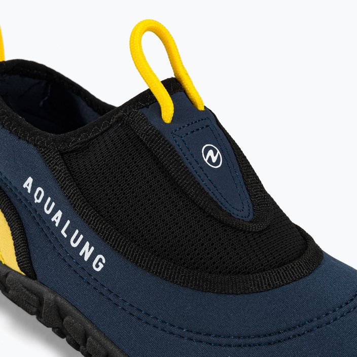 Aqualung Beachwalker Xp navy blue and yellow water shoes FM15004073637 8