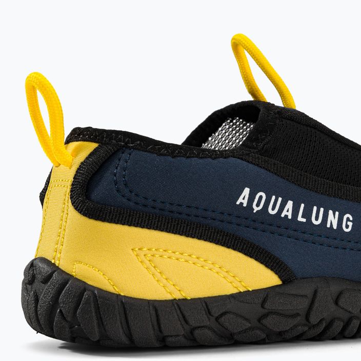 Aqualung Beachwalker Xp navy blue and yellow water shoes FM15004073637 9